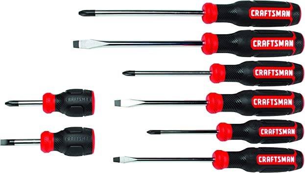 Amazon.com: CRAFTSMAN Screwdriver Set, Assorted, 8-Piece