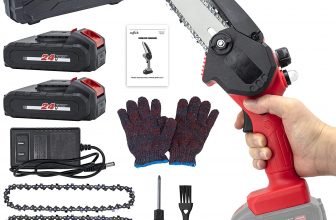 Amazon.com: HAJACK Mini Chainsaw 6-Inch, Cordless Saw With 3