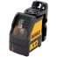 DEWALT Line Laser, Self-Leveling, Cross Line, Red Beam (DW088K)